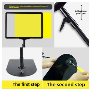 رف ملصقات سوبر ماركت A4 لترويج الفاكهة وبطاقة سعر خاص مستودع عرض اللافتات - Product Image 3