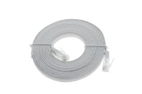 OEM 3M 10ft U/UTP Cat.6 kabel Patch Ethernet jaket PVC jaringan kabel komputer datar kabel Jumper Lan RJ45