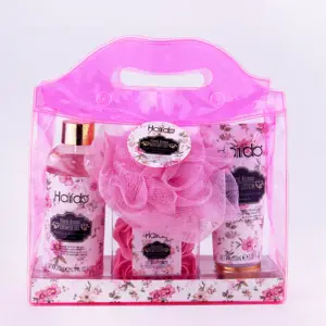 Hot China Products Wholesale lovely Bath spa Body gift set Shower Gel and bath set