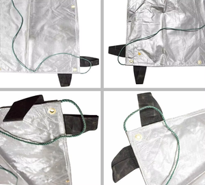 Bâche en PE vendue directement par le fabricant, recouverte de foin, service de découpe disponible, origine Shandong - Product Image 3