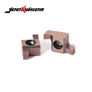 JEEKVISEN 9GR250 JA115P Plaquettes de rainurage en carbure de tungstène avec revêtement PVD personnalisé pour tournage CNC sur tour à métaux - Product Image 3
