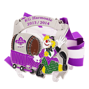 Medalla de aleación fundida a presión con logotipo personalizado directo de fábrica, sin pedido mínimo, soporte para premio de moneda impreso UV para fiesta de competición deportiva - Product Image 6