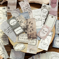 60 feuilles par paquet, Série de croquis non envoyés pour scrapbooking, Collages créatifs rétro, Fonds décoratifs pour journal DIY