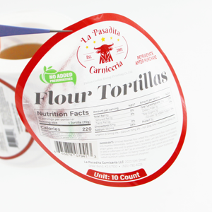 Tùy chỉnh logo nhãn trong suốt không thấm nước Sticker vàng lá dập logo rõ ràng Pet sticker cho nước giải khát bao bì chai - Product Image 3