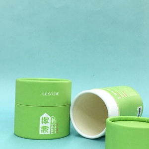 Tubo de papel biodegradable ecológico de alta calidad 2025, embalaje cilíndrico para Vela, té, cosmético, desodorante de aceite esencial - Product Image 3