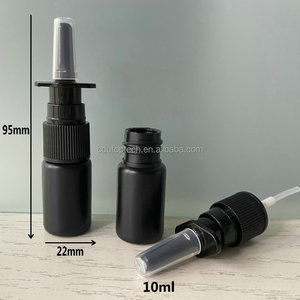 Venta al por mayor 10ml HDPE blanco negro plástico vacío Nasal <span class=keywords><strong>Spray</strong></span> botellas para nariz boca pulverizador <span class=keywords><strong>botella</strong></span> médica embalaje - Product Image 6