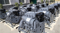 Mesin Diesel F4L912 4 Silinder 4 Langkah Berpendingin Udara Baru untuk 912 dengan Garansi 12 Bulan