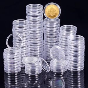 Boîte de rangement personnalisée pour cartes Euro Gold PCGS, diamètre 10-120 mm, boîte en plastique NGC, support de pièces de monnaie en acrylique, capsule pour collection - Product Image 1
