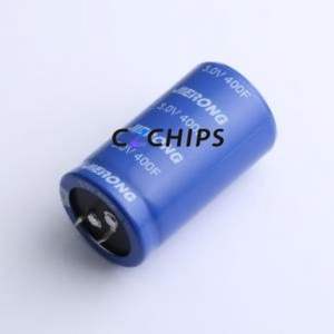 Supercondensateur JRCD3R0407N350060N, composant traversant (THT), condensateur D35.5xL60mm 400F 3V - Product Image 1