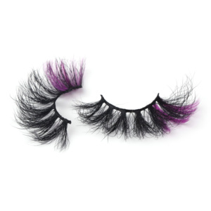 Pestañas de visón de dos tonos, 25mm, temática de fiesta - Product Image 2