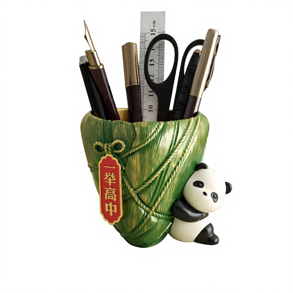 Black and White High school pen holder