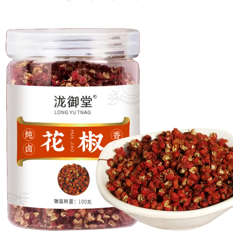 100G/Fles Gedroogde Zanthoxylum Bungeanum Chinese Stekelige As Gedroogde Sichuan-Peper