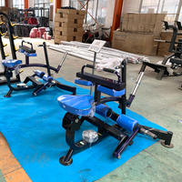Machine à fessiers assis à charge libre, équipement de fitness commercial pour salle de sport