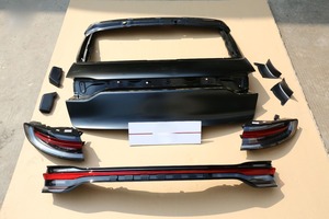 Para Porsche <span class=keywords><strong>Macan</strong></span> 2014-2017 actualización a <span class=keywords><strong>2018</strong></span>-up luces traseras luz trasera luces traseras tapa del maletero del coche puerta trasera - Product Image 4