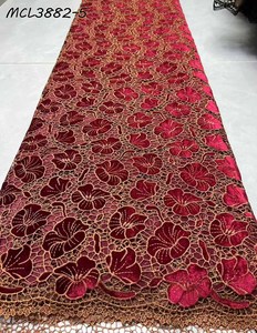 <span class=keywords><strong>2025</strong></span> hoa mới đính Nigeria lưới vải tuyn Net Bridal Pháp sang trọng <span class=keywords><strong>sequin</strong></span> đính cườm phi vải ren cho đám cưới - Product Image 5