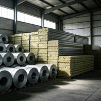 Maßgefertigte Sandwich-Feuerfeste Umweltfreundliche Druckentlastungs-Außenwand-Dachplatten für Industriewerkstätten