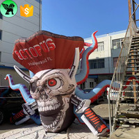 Takara — Pirate gonflable, décor géant, personnalisé, 3.96m, pour publicité, pour événement océanique, A8547