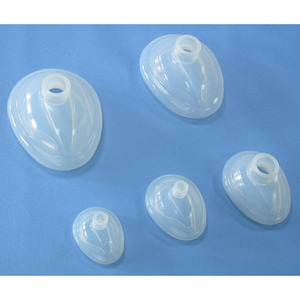 หน้ากากซิลิโคนระงับความรู้สึกแบบโค้งมนสำหรับ<span class=keywords><strong>เด็ก</strong></span>มาส์กยางใช้ซ้ำได้ - Product Image 4