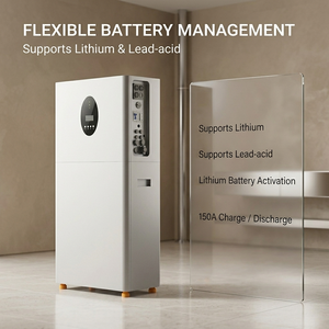 Système solaire tout-en-un avec batterie et onduleur 6 kW 16 kWh pour la maison, alimentation de secours hors réseau avec écran LCD et WiFi - Product Image 6