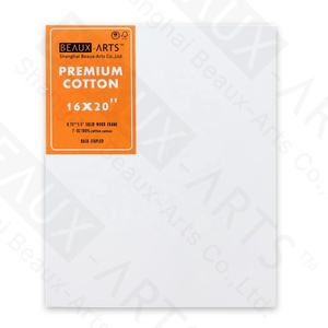 Nice Price 7OZ 0.75 "* 1.5" 'Triple Prime <span class=keywords><strong>Toile</strong></span> étirée d'artiste en coton 100% avec texture moyenne pour huile, acrylique et alkydes - Product Image 4