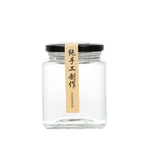 Food-Grade Rectangle Super Flint Glass <b>Jars</b> with Lids-LK Brand Sealed Containers <b>for</b> <b>Jam</b> Chili Sauce Honey & Lemon Paste - Product Image 2