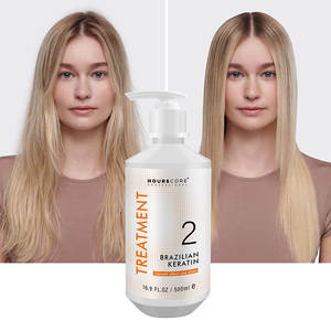 Kit de Tratamiento de Crema Alisadora de Cabello con Keratina Brasileña sin Formaldehído, Venta al por Mayor de Fábrica, para Alisar el Cabello - Product Image 1