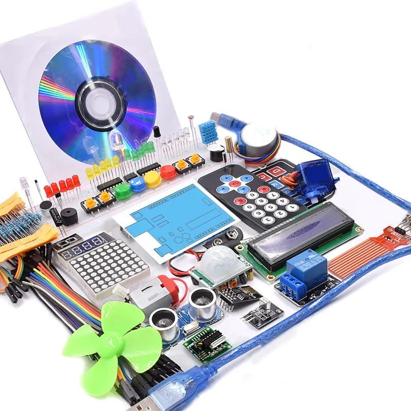 STEM Plus Board Starter Kit for r3 Starter Kit Full Set Complete Electronic DIY Projects Programming Kit