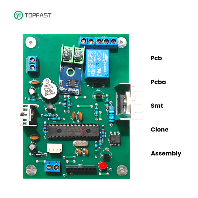 Custom fr4 94v0 high frequency pcb security Systems PCB Assembly PCBA Board Manufacturer double side pcb