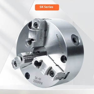 6 inch Chuck dọc sửa chữa tiêu chuẩn thông qua lỗ CNC máy tiện thép không gỉ 3.6mm Chuck mandril CNC - Product Image 1