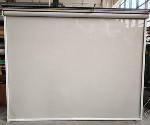 <span class=keywords><strong>Rideau</strong></span> occultant <span class=keywords><strong>motorisé</strong></span> en tissu pare-soleil à fermeture éclair intégrée pour pergola, résistant au vent - Product Image 4