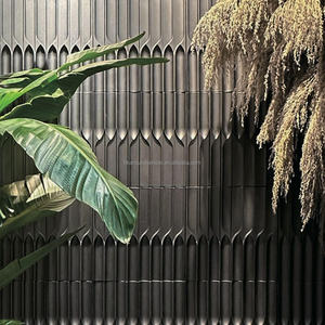 Ladrillos de hormigón UHPC 3D al por mayor para hoteles, bares, cafeterías, revestimiento de paredes interiores y exteriores, ignífugos, impermeables, para yates, 120*600*30mm - Product Image 5