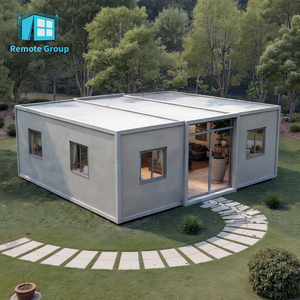 Maison mobile modulaire et manufacturée en conteneur mobile pliable à prix abordables Maisons préfabriquées portables avec cuisine - Product Image 1