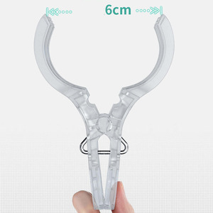 Pinces à <span class=keywords><strong>linge</strong></span> transparentes en plastique ABS écologiques 2026, idéales pour la lessive et les cordes à <span class=keywords><strong>linge</strong></span> – Nouveauté promotionnelle - Product Image 2