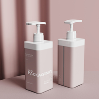 Distributeur de savon liquide contenants cosmétiques 800ml bouteilles de détergent à lessive en plastique PE