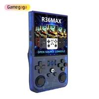 Console de jeu portable Q-HOME R36 Max, écran HD de 4 pouces, 15000 jeux, système d'exploitation Linux portable, émulateur d'arcade, Wi-Fi, batterie de 4000 mAh