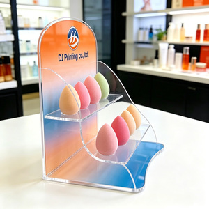 Boîte de rangement cosmétique personnalisée en acrylique, présentoir de comptoir pour vitrine de magasin de détail - Product Image 2