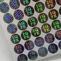 Étiquette de code QR 2D/3D personnalisée, autocollant holographique anti-effraction, autocollant holographique de sécurité