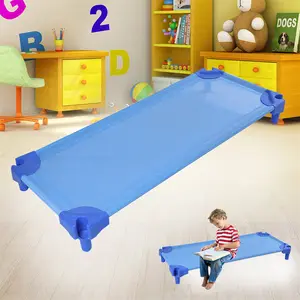 Preschool Bed Plastic OEM And ODM Multifouctional Plastic Bed Preschool Breathable Daycare Bed