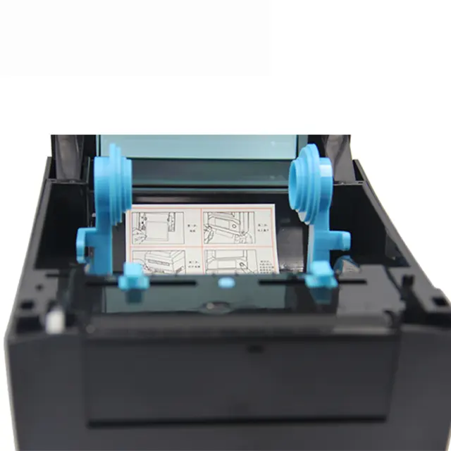 Impresora de etiquetas térmicas USB de 110MM, sistema TSPL, software gratuito