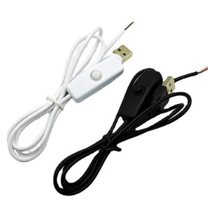 1m 1.5m 2464-24AWG 501 White Black <b>USB</b> 3D Night Light <b>USB</b> Switch <b>Power</b> <b>Cable</b> - Product Image 1