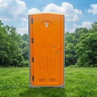 Remorque de toilettes portables faciles à nettoyer, toilettes mobiles d'urgence en HDPE, vente en gros du fabricant chinois