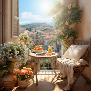 2024 Ai ระเบียงสไตล์โมเดิร์นลำลองบริการเรนเดอร์3D แนวคิดการออกแบบสำหรับพื้นที่เฟอร์นิเจอร์ภายในบ้าน - Product Image 6