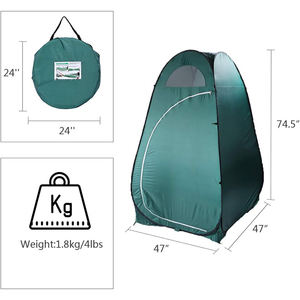 2025 Offre Spéciale <span class=keywords><strong>pas</strong></span> <span class=keywords><strong>cher</strong></span> personne seule Camping en plein air plage dressing Portable Pop up intimité <span class=keywords><strong>douche</strong></span> vêtements <span class=keywords><strong>tente</strong></span> à langer - Product Image 5