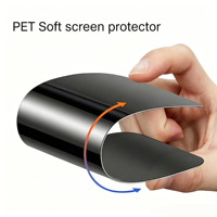 360 °   Film de protection d'écran anti-espion mat anti-reflet 4 directions en PET souple pour Samsung Galaxy S26 avec colle intégrale
