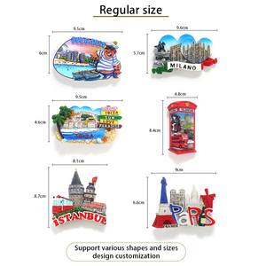 Imán de Refrigerador Magnético Personalizado, Duradero, Impreso en Resina 3D, Ecológico, Hecho a Mano, Fuerte, Recuerdo de Ciudad - Product Image 5