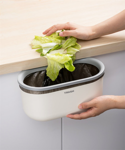 Creative Trash Can Kitchen Cabinet Garbage Hanging Trash Bin Waste Storage Box