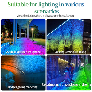 <span class=keywords><strong>Projecteur</strong></span> <span class=keywords><strong>LED</strong></span> d'Extérieur Étanche 40 W à Effet de Vague d'Eau pour Scène, Dispositif de Projection Publicitaire à Effets Spéciaux - Product Image 3