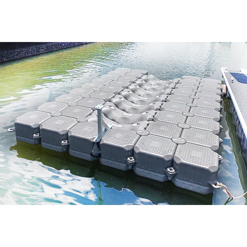 Blocs de quai en HDPE Quais flottants modulaires Jetée flottante Systèmes d'amarrage modulaires Quais modulaires flottants pour bateaux