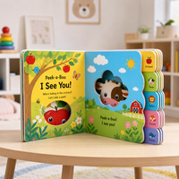 Buku Papan Keras Bentuk Khusus OEM, Pencetakan Digital, Buku Gambar Anak Custom Die Cut, Penyambungan Sempurna, Pemasok, Pesanan Grosir