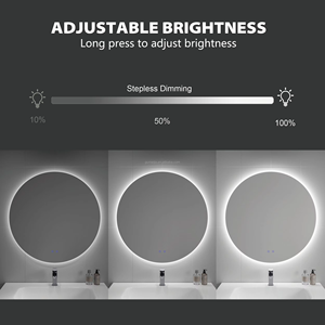 Specchio decorativo per sala da bagno moderno personalizzato di grandi dimensioni - Product Image 5